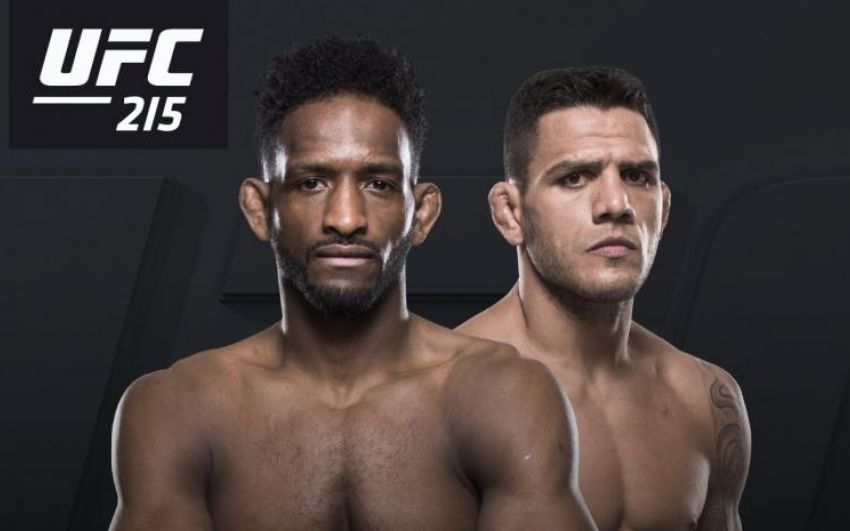 Видео боя Нил Магни - Рафаэл Дос Аньос UFC 215