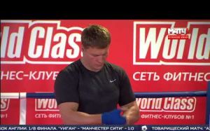 Видео - Александр Поветкин пообщался с корреспондентом Матч ТВ. Рассказал о своём бое в столице Уэльса, вспомнил бой с Хаммером, и о своих планах