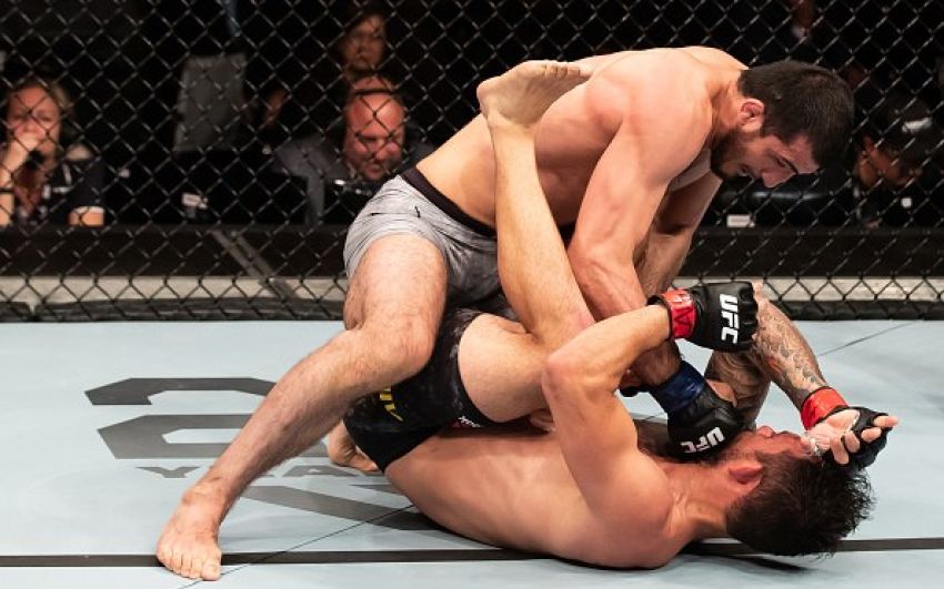 Видео боя Альберто Мина - Рамазан Эмеев UFC 224