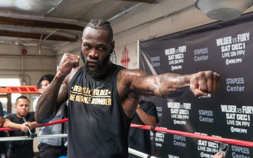Деонтей Уайлдер: "В бою с Фьюри не мог выпрямить руку"