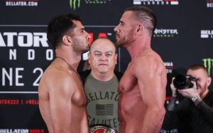 Результаты взвешивания турнира Bellator 223: Гегард Мусаси - Рафаэль Ловато 