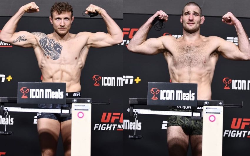 Результаты взвешивания турнира UFC Fight Night 200