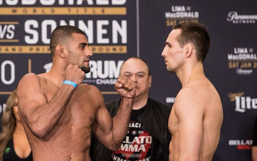 Видео боя Дуглас Лима - Рори Макдональд Bellator 192 