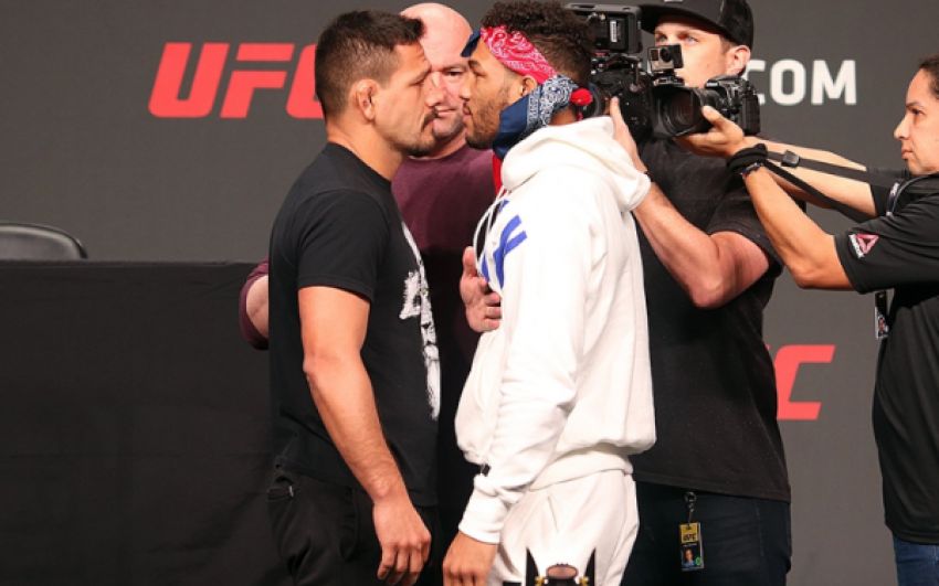 Результаты взвешивания участников турнира UFC Fight Night 152: Рафаэль Дос Аньос - Кевин Ли