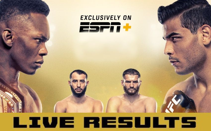 Результаты турнира UFC 253: Исраэль Адесанья - Пауло Коста, Доминик Рейес - Ян Блахович