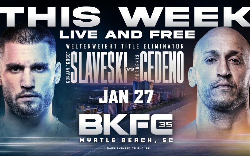 Прямая трансляция BKFC 35