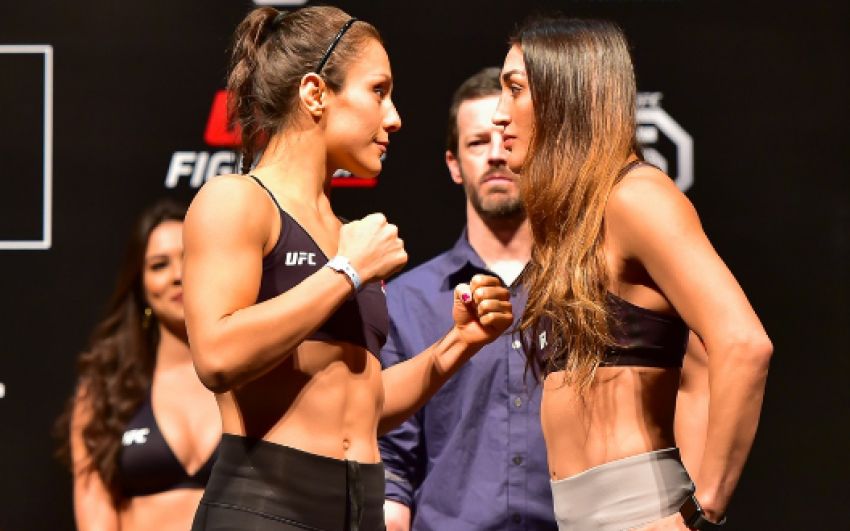 Видео боя Алекса Грассо - Татьяна Суарес UFC Fight Night 129