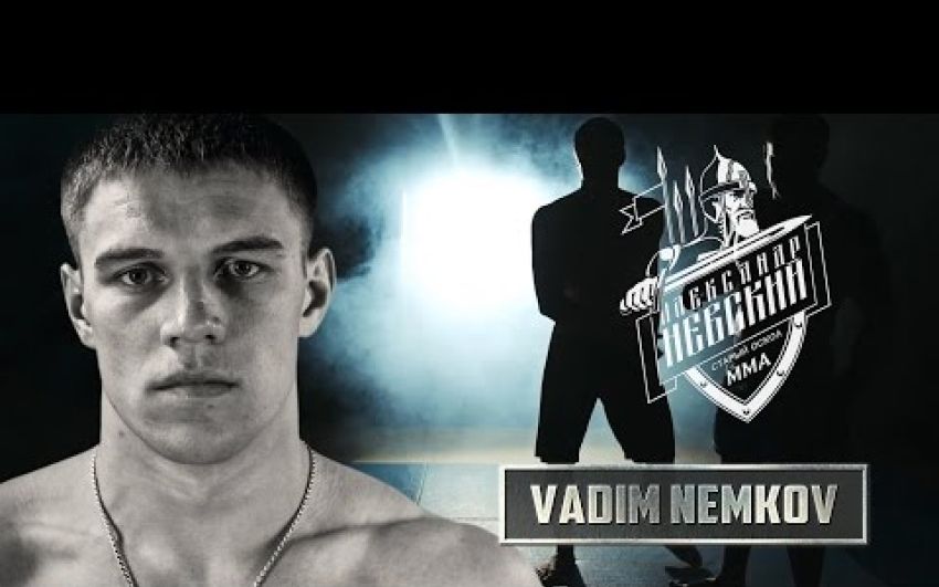 Видео боя Вадим Немков - Фелипе Линс Bellator 182
