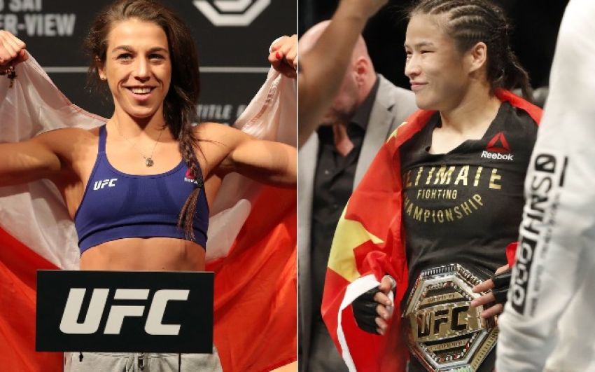 Бой Вейли Жанг - Йоанна Енджейчик в разработке на UFC 248