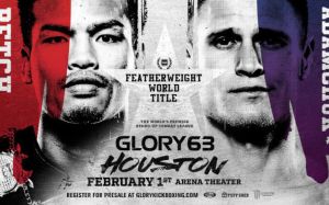 Прямая трансляция Glory 63: Петчпаномрунг Киатмукао — Сергей Адамчук