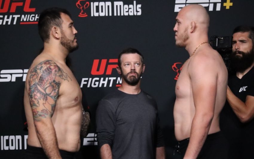 Видео боя Сергей Спивак - Аугусто Сакаи UFC on ESPN 40