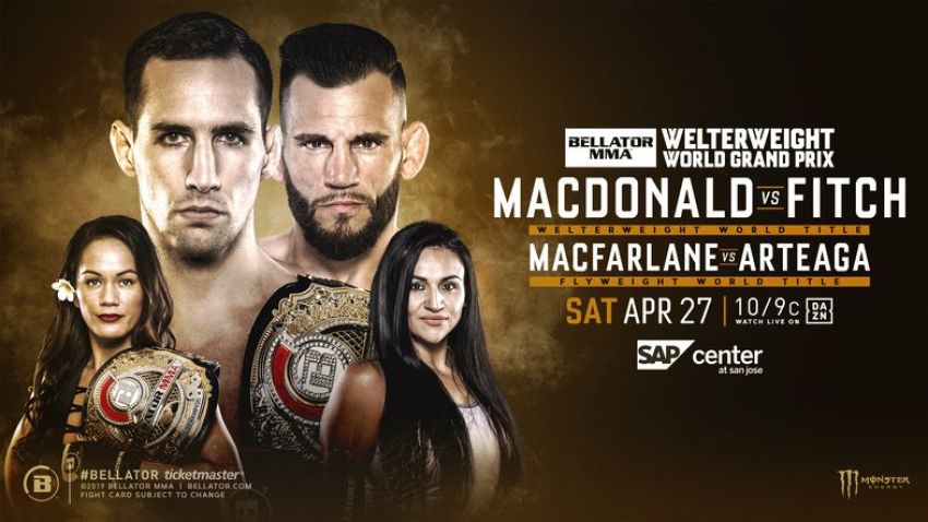 Взвешивание участников турнира Bellator 220: Рори МакДональд - Джон Фитч