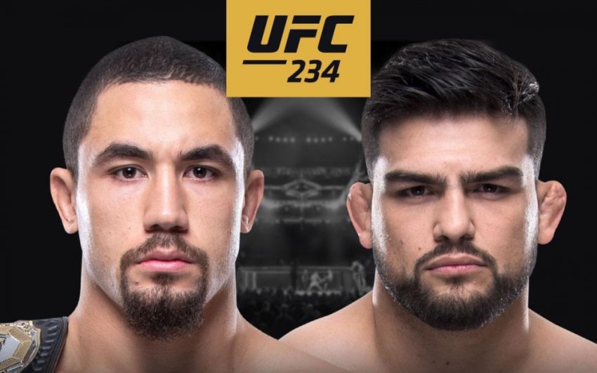 Официально: Роберт Уиттакер против Келвина Гастелума на турнире UFC 234
