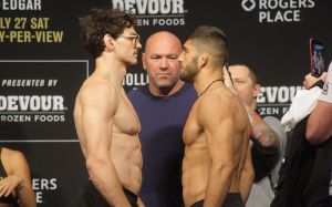 Видео боя Оливье Обин-Мерсье - Арман Царукян UFC 240