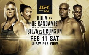Прямая трансляция UFC 208