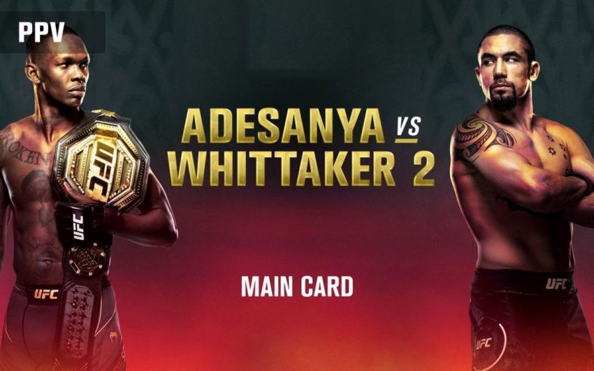 Ставки на UFC 271: Коэффициенты букмекеров на турнир Исраэль Адесанья - Роберт Уиттакер 2