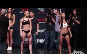 Взвешивание UFC on Fox 19
