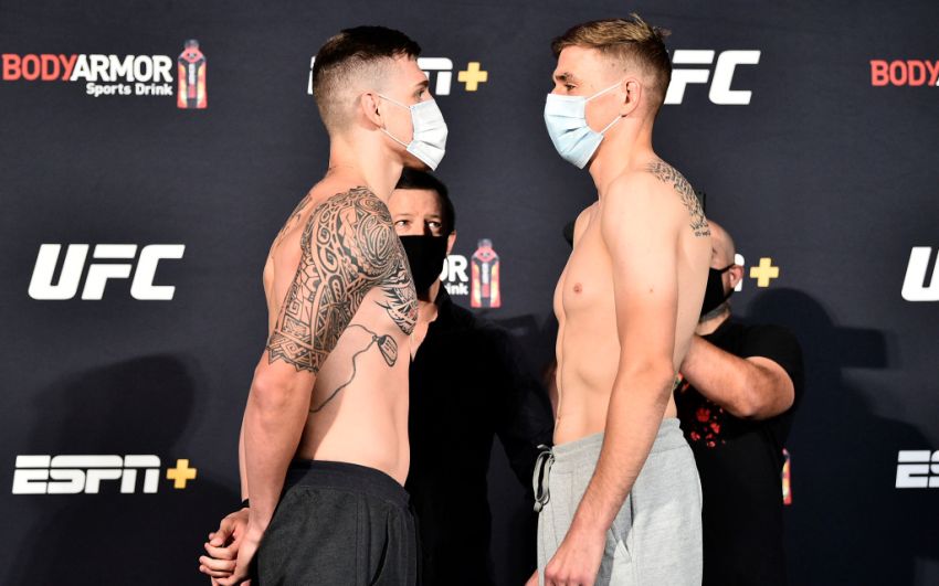 Видео боя Брендан Аллен - Кайл Докос UFC on ESPN 12
