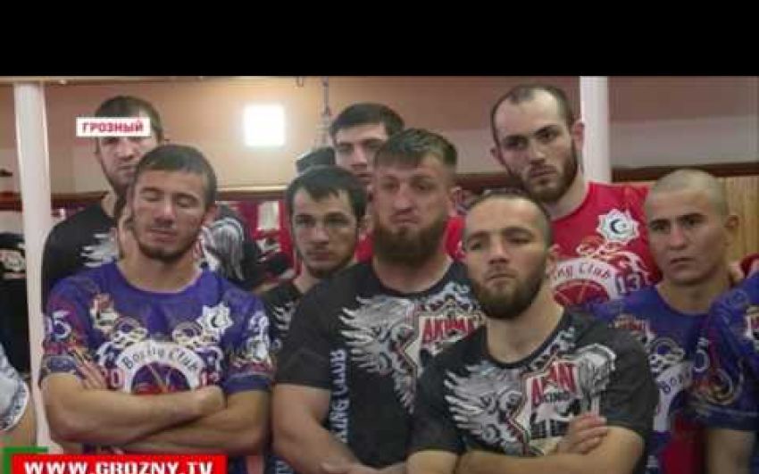 Чеченские спортсмены перенимают опыт у экс-чемпиона мира по версии WBO Дмитрия Пирога