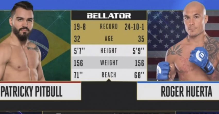Видео боя Патрики Фрэйре - Роджер Уэрта Bellator 205