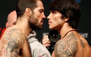 Видео боя Мэтт Браун - Эрик Силва UFC Fight Night 40