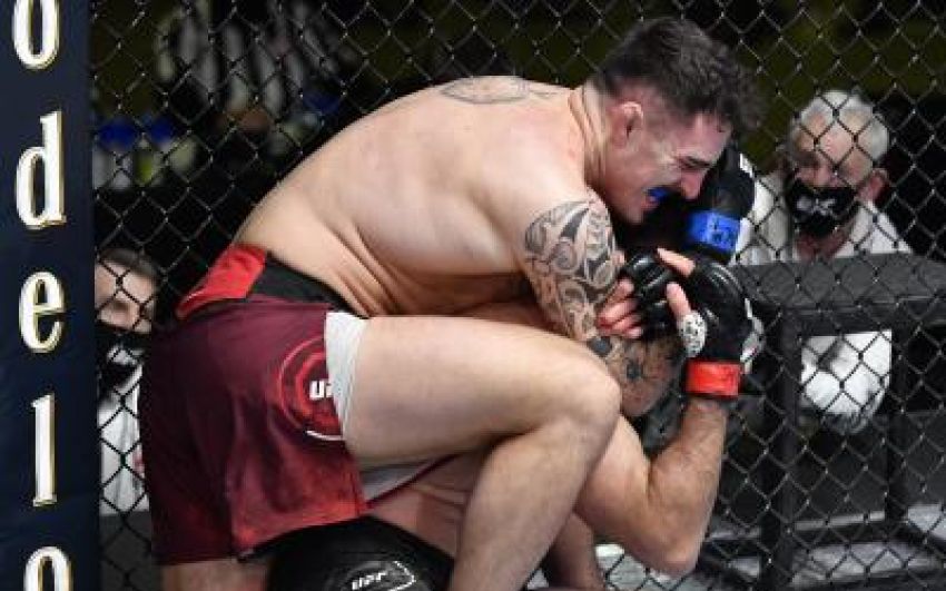 Видео боя Андрей Орловский – Крис Аспиналл UFC Fight Night 185