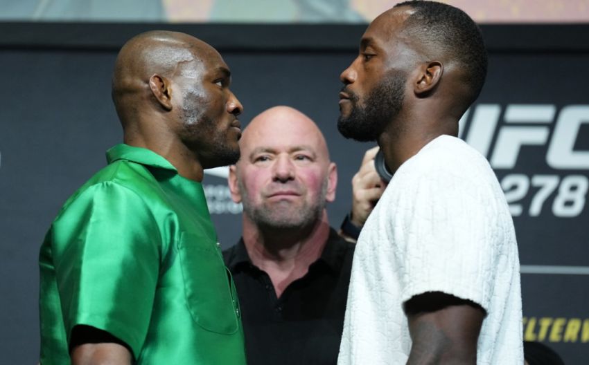 Видео боя Камару Усман — Леон Эдвардс UFC 278