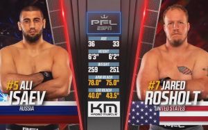 Видео боя Али Исаев - Джаред Рошолт PFL 10