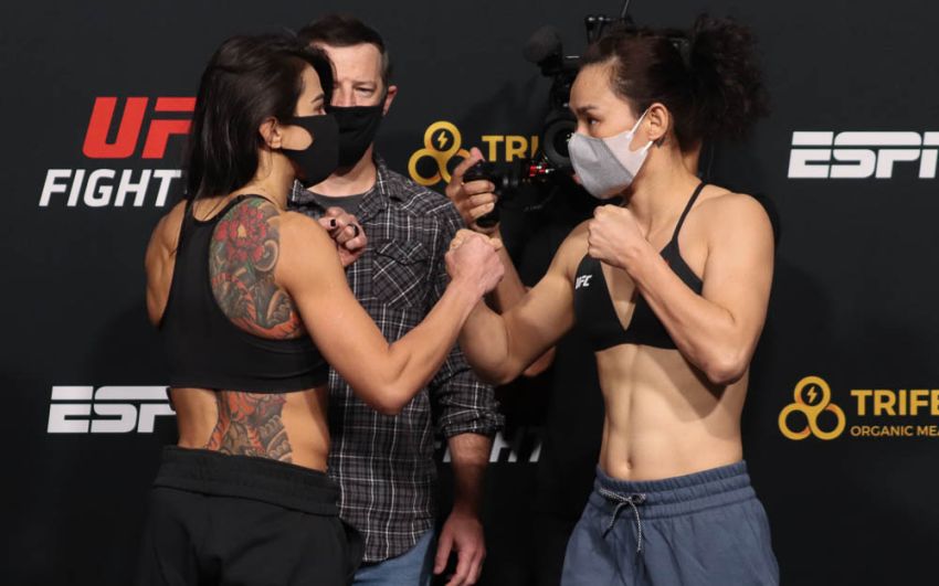 Видео боя Клаудиа Гаделья - Янь Сяонань UFC on ESPN+ 40