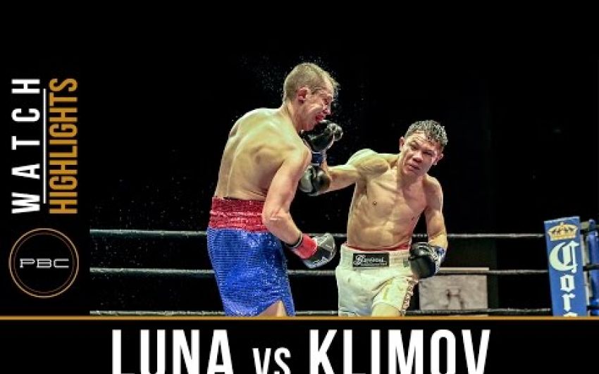 Luna vs Klimov HIGHLIGHTS: April 9, 2017 - PBC on FS1
