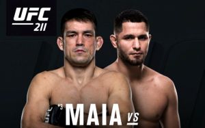 Видео боя Дэмиан Майя - Хорхе Масвидал UFC 211