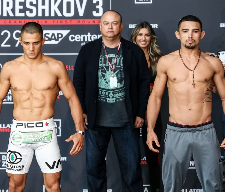 Видео боя Аарон Пико - Леандро Иго Bellator 206