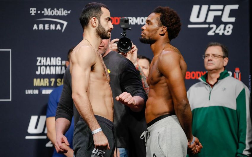 Видео боя Джамал Эммерс - Гига Чикадзе UFC 248