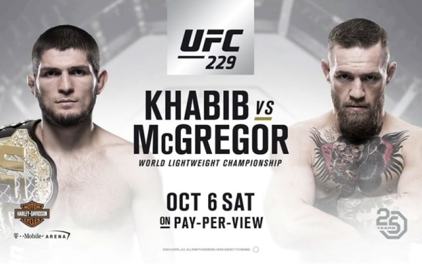 Видео боя Хабиб Нурмагомедов - Конор Макгрегор UFC 229