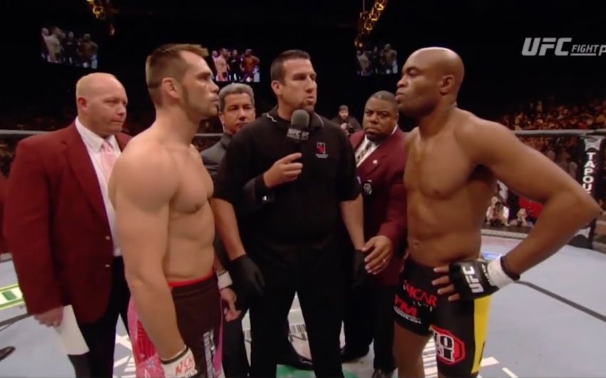 Видео боя Андерсон Сильва – Рич Франклин UFC 77