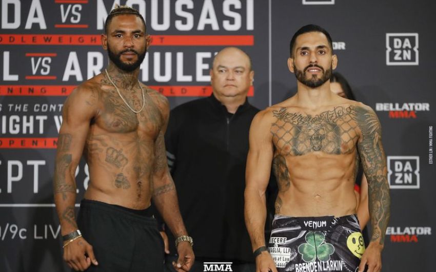 Видео боя Дэррион Колдуэлл - Генри Корралес Bellator 228