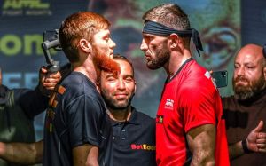 Видео боя Шара Буллет – Михаил Аллахвердян AMC Fight Nights 105