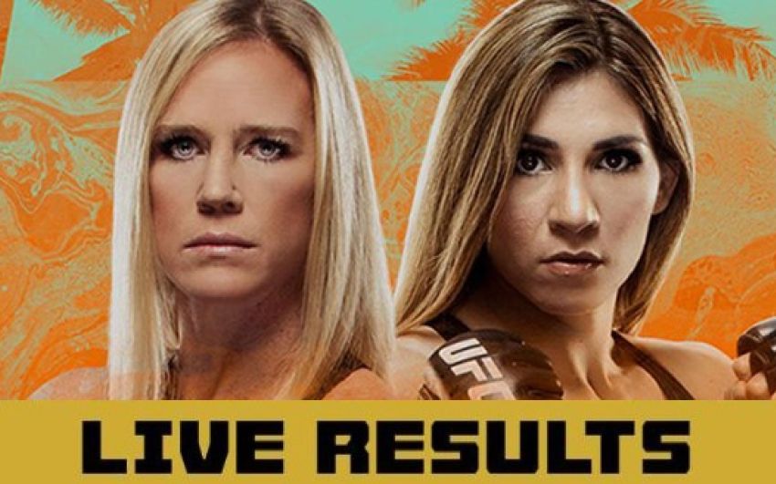 Результаты турнира UFC on ESPN 16: Холли Холм - Ирен Алдана