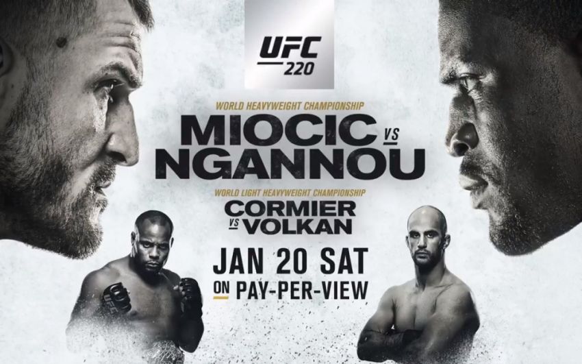 Обзор главных поединков турнира UFC 220