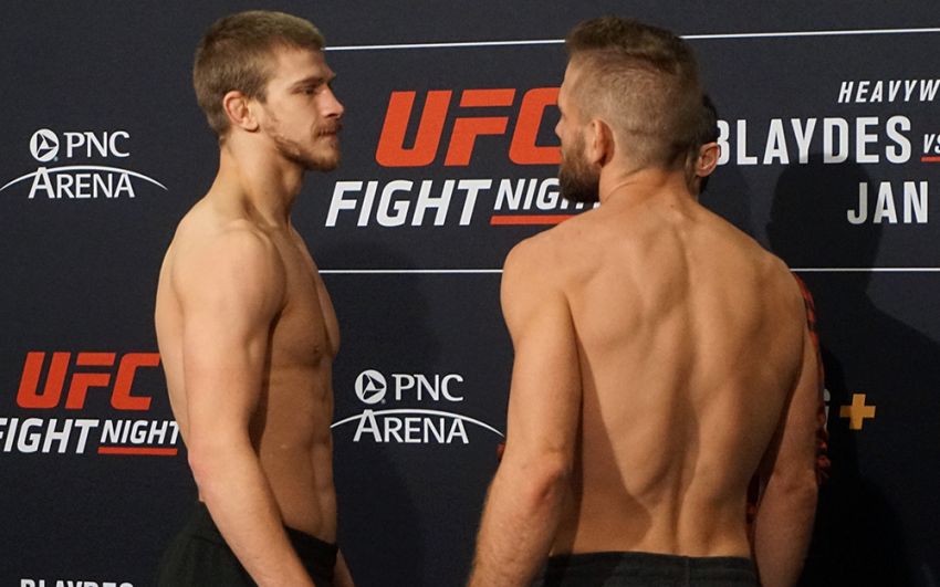 Видео боя Арнольд Аллен - Ник Лентц UFC Fight Night 166