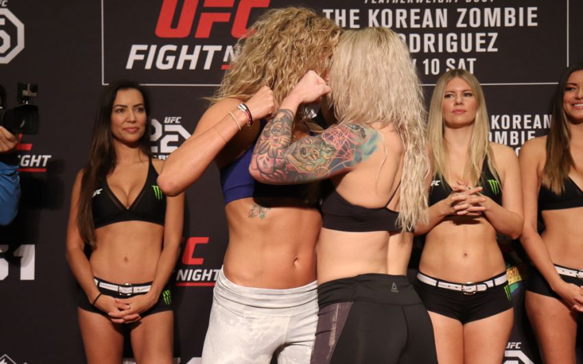 Видео боя Эшли Йодер - Аманда Купер UFC Fight Night 139