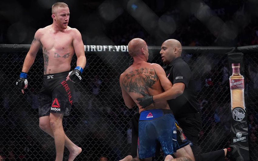 Слова Джастина Гэтжи после яркой победы над Дональдом Серроне на UFC Fight Night 158