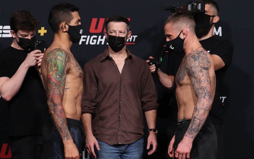 Видео боя Диего Феррейра - Грегор Гиллеспи UFC on ESPN 24