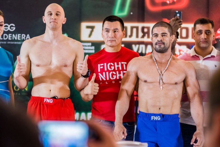Видео боя Русимар Палхарес - Алексей Иванов FIGHT NIGHTS GLOBAL 70
