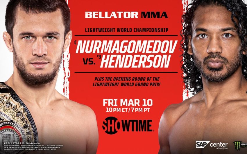 Файткард турнира Bellator 292