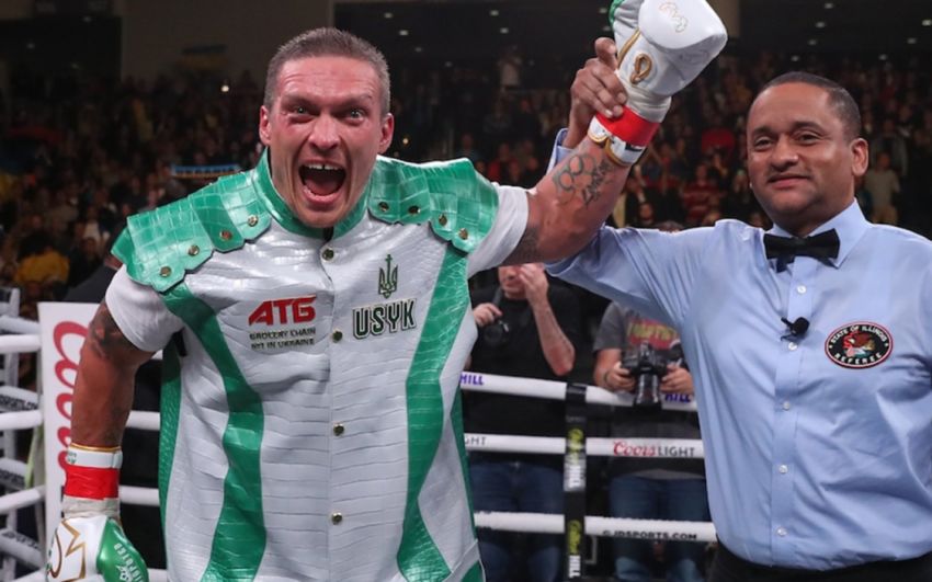 Александр Красюк рассказал, с кем подерется Усик, если титул WBO станет вакантным