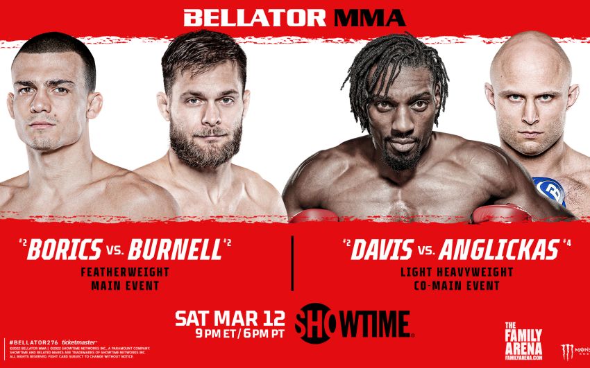 Bellator 276. Смотреть онлайн прямой эфир