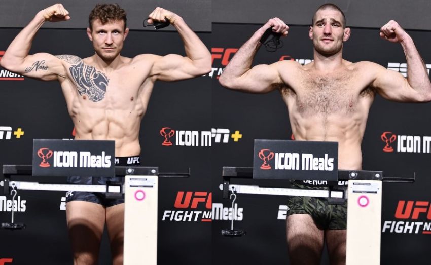 Результаты взвешивания турнира UFC Fight Night 200
