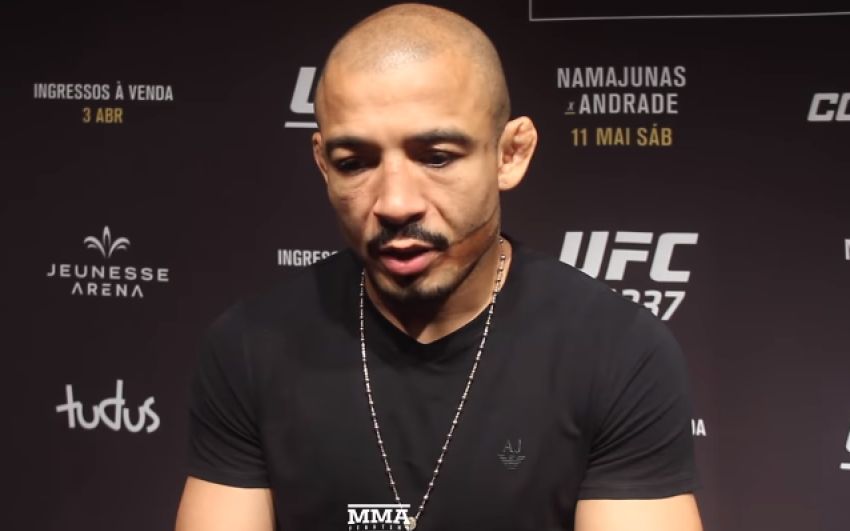 Жозе Алдо пока не может гарантировать своего участия в турнире UFC 237