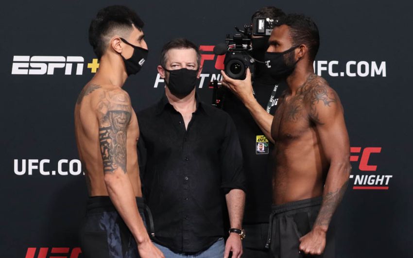 Видео боя Джордан Гриффин - Луис Салдана UFC on ABC 2